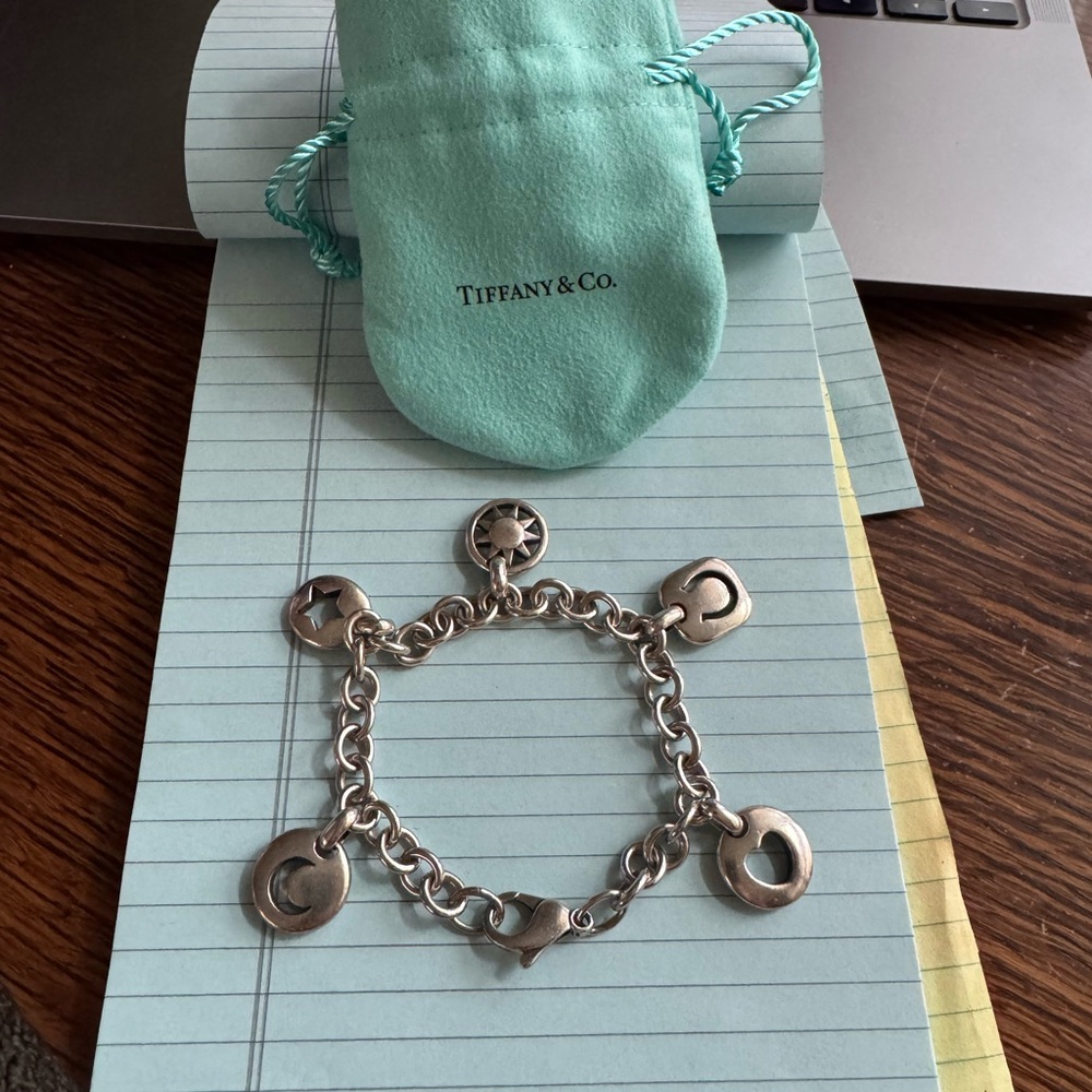 Silver bracelet from Tiffany & Co.